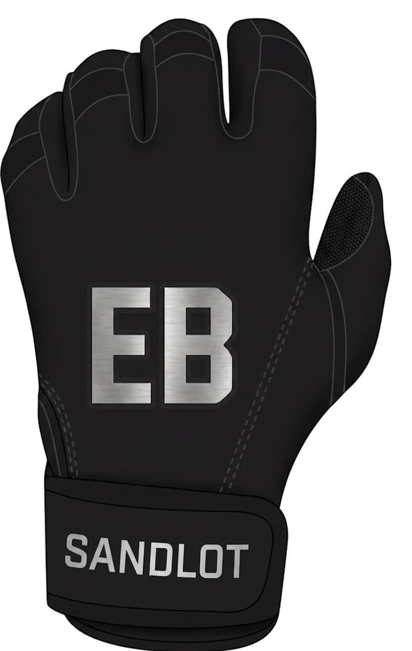 Custom Baseball/Softball Gloves with leather front, sublimation back, neoprene cuff, reinforced heel, inverse stitching for durability and style