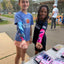 Power Wave sublimation arm sleeves with vibrant design, UPF 50+ sun protection, moisture-wicking, and compression support for sports and outdoor activities