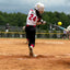 South Park softball gloves with leather front, breathable lycra back, neoprene cuff, and reinforced stitching for durability and comfort