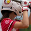 South Park softball gloves arranged on grass