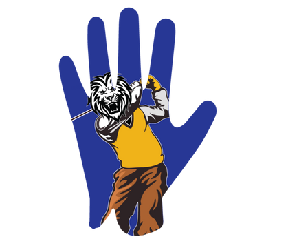 Lion Golfer Glove