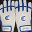 Charlotte Christian Baseball glove with leather front, breathable Lycra back, and neoprene cuff for comfort and durability