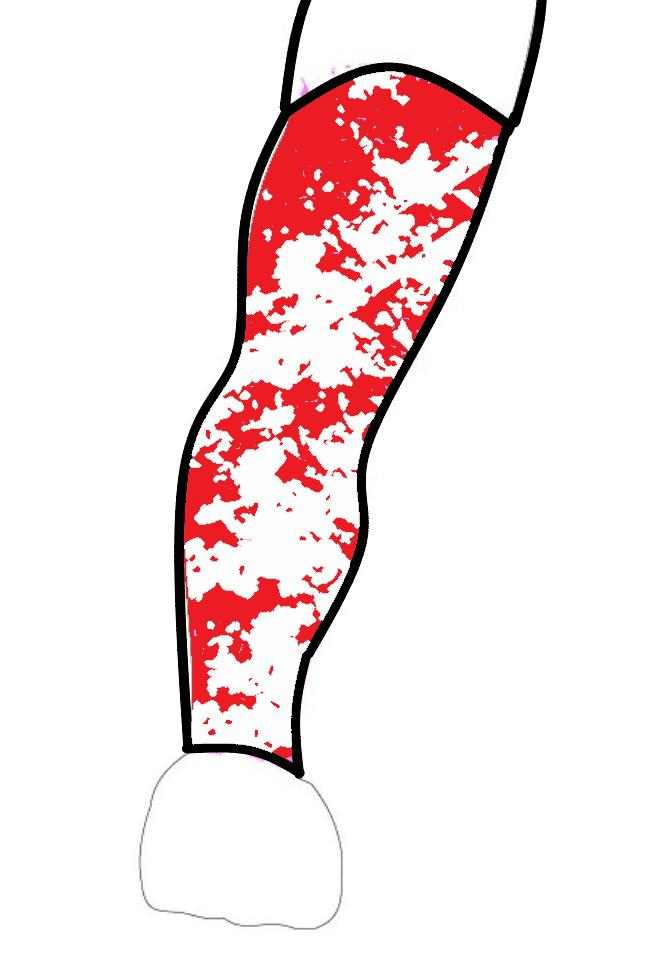 Home Field Heat sublimation arm sleeve with red and white abstract design for UV protection and athletic performance