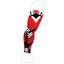 Reaper Claw sublimation arm sleeve with red, black, and white design for UV protection and moisture-wicking performance