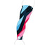 Power Wave sublimation arm sleeve with blue, black, and pink abstract design, UV protection, and compression support